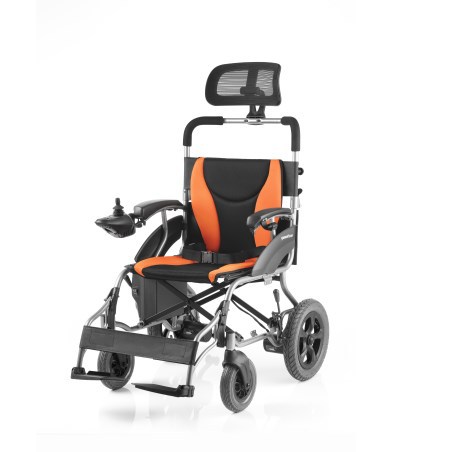 鱼跃电动轮椅D210BL老人残疾家用折叠轻便智能代步锂电池舒适避震